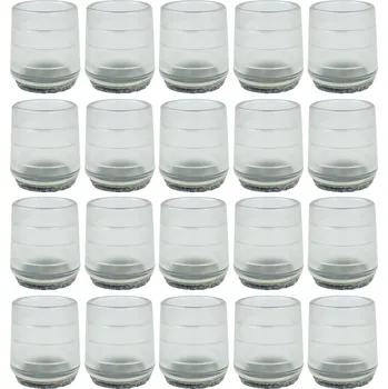 Prostěradlo 20x Návleky 16 mm, ochranné krytky s plstí na nohy židlí a stolů