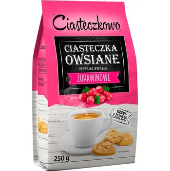 Sante Ovesné sušenky s brusinkami Ciasteczkowo 250g