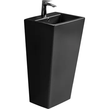 Volně stojící umyvadlo Mexen Liza 44 x 38 cm, matná černá - 26154470