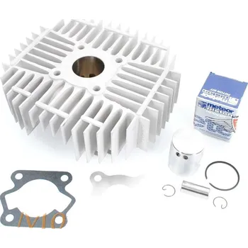 Válec motoru Diverse / Import Hliníková sada válce Meteor 50 ccm, vrtání 40 mm, příruba 32 mm, rozteč svorníků 55 mm pro Kreidler Florett RS, Mustang MG00064186