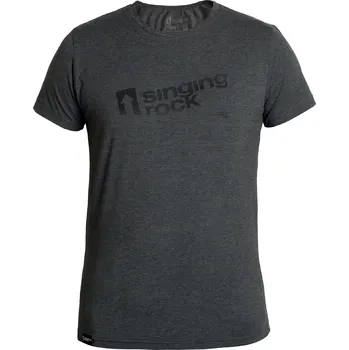 SINGING ROCK Backbone - Triko kr. rukáv pánské šedivé Velikost: XL