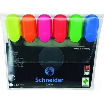 Zvýrazňovač vícebarevný Schneider 6 ks