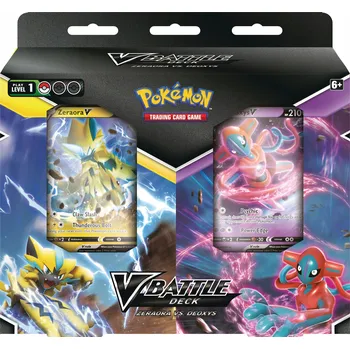 Sběratelská karetní hra Balíček karetní hry Pokémon TCG: Zeraora vs Deoxys V Battle Deck