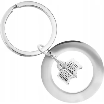 Přívěsek Na Klíče logo kovový Blingart