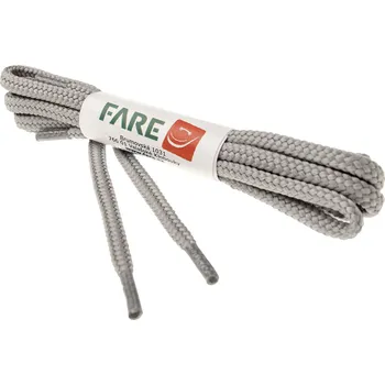 Tkaničky do bot Šněrovadlo kulaté PES 4 - 90 cm, šedé