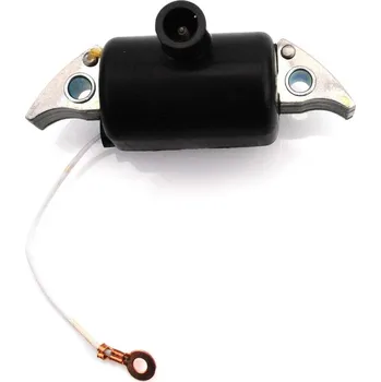 Elektroinstalace pro motocykl Goebel Zapalovací cívka Beru, přímé připojení 46,5 mm / 4,5 mm, černá, pro Goebel, Hercules MF 1, 2, 3, C 1, 2, 3 City Bike, M1, M2, M3, HR Hobby Rider, Lastboy Post Moped, Göricke, Batavus, DKW, Zündapp Automatic Mopa Type 442 MG00004181