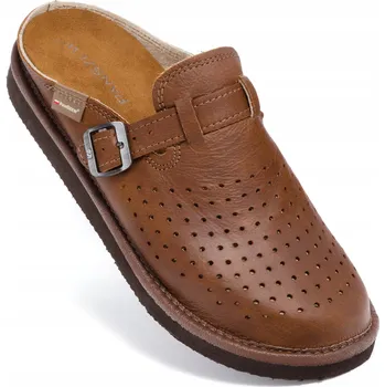 Dámské pantofle Pánské kožené Papuče , klasické domácí pantofle s nastavitelnou velikostí 39-46 PanSzew