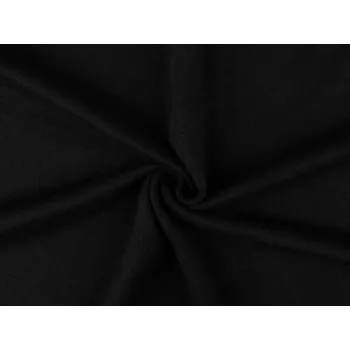 Svetrovina / úplet hladký s podílem viskózy - 4 (069) černá