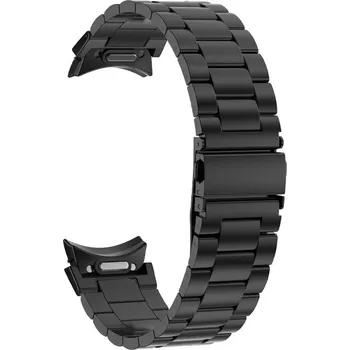 OEM Kovový řemínek pro hodinky Samsung Galaxy Watch 4/5/6 Barva: Černá