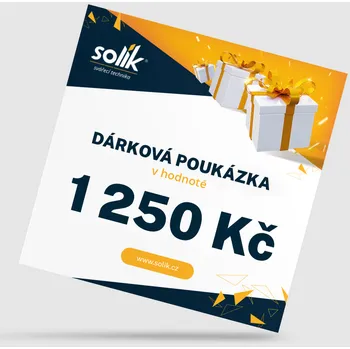 Svářečka Dárková poukázka 1250 Kč