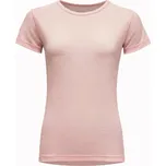 Devold Breeze Merino 150 T-Shirt Wmn Velikost: L / Barva: CHALK PINK