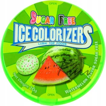 Cukrovinka Ice Colorizers Komprimát s jahodovou příchutí, 16g