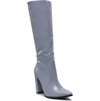 Dámské kozačky DeeZee Kozačky ZALGT210932 Světle Modrá