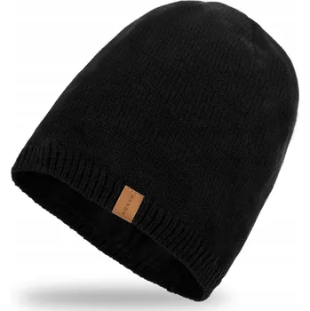 Čepice Pánská teplá fleecová Čepice NANDY , černá