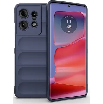 Pouzdro na mobilní telefon Zadní Kryt Erbord pro Motorola Edge 50 Pro, modrý