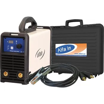 Svářečka Svářecí set svářečka PEGAS 162 E PFC ALFA IN + svařovací kabely a kufr