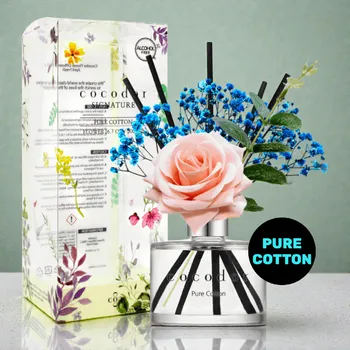 Aroma difuzér COCODOR Flower Diffuser Pure Cotton 200 ml