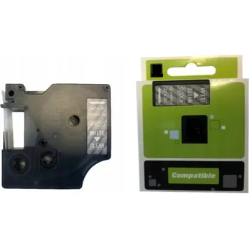 Pásek do tiskárny Páska do DYMO D1 12mm 45020 Průhledná 7m