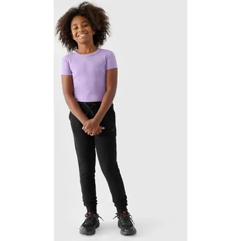 4F tepláky černé barvy velikost 128