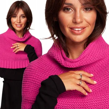 Šála BeWear Růžový nákrčník 39 cm - dámský