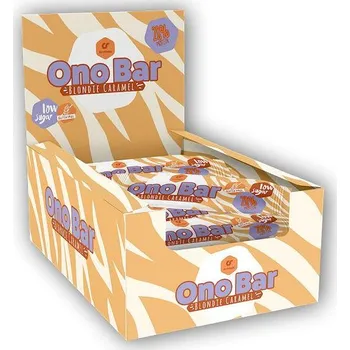 Go Fitness 12x ONO Bars 40g Brownie caramel + DÁREK