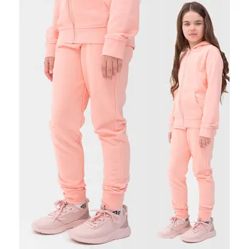 4F tepláky oranžové velikost 128