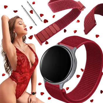 Pouzdro na mobilní telefon Řemínek ChronSmarta pro Huawei 18mm červený