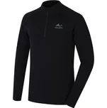 Husky Pánské termo tričko na zip Merow Zip M, černá