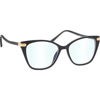 Brýle na čtení BRILO Dioptrické brýle pro práci u počítače 530-A +1,75 black flex