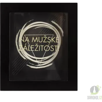 Pokladnička Pokladnička v rámečku Na mužské zál