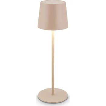 Lampička BRILONER Bota stolní lampa - 1,8W, 120lm, nabíjecí, LED, stmívatelné, dotykový vypínač, teplá bílá, béžová 7708011