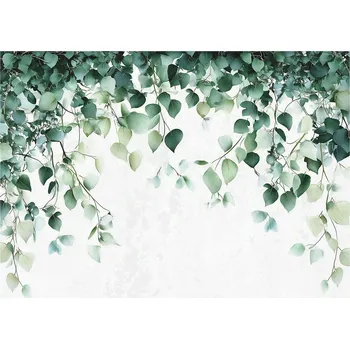 Fototapeta FOTOTAPETA ZELENÉ LISTY PŘÍRODA DO KUCHYNĚ, LOŽNICE, OBÝVÁKU - TAPETA 250x175 cm