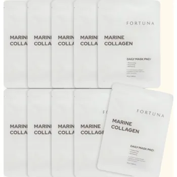 Pleťová maska FORTUNA | Kolagen | Zpevňující maska | 10 ks