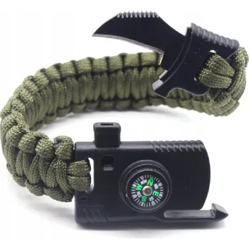 Náramek Náramek na přežití/Typ2 - Zelená KP-16895