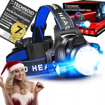 Svítilna Čelovka Technoid 1600 lm LED