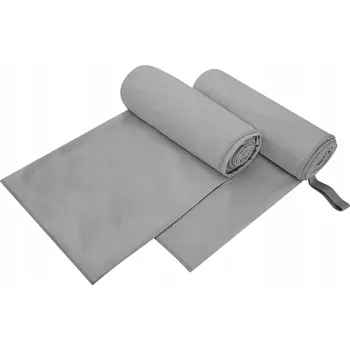 Prostěradlo Sportovní ručníky 2 ks tmavě šedé 200 x 100 cm