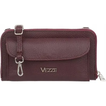 Vezze kabelka z pravé lícové kůže červená