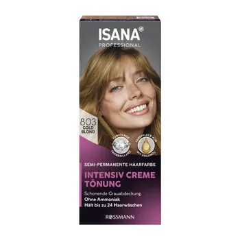 Barva na vlasy ISANA Professional Smývatelná barva 803 Gold blond