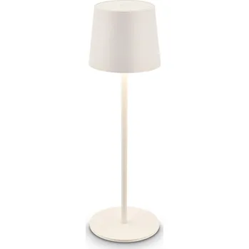 Lampička BRILONER Bota stolní lampa - 1,8W, 120lm, nabíjecí, LED, stmívatelné, dotykový vypínač, teplá bílá, bílá 7708016