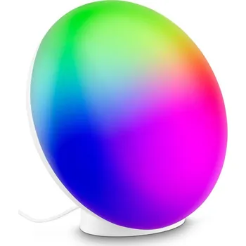 Lampička BRILONER Tara stolní lampička - 6W, 240lm, stmívatelné, LED, dálkový ovladač, RGBIC, CCT, bílá 7665016