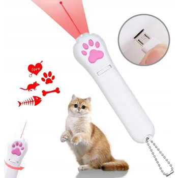 Hračka pro kočku INTERAKTIVNÍ LASER HRAČKA PRO KOČKY LASEROVÉ UKAZOVÁTKO