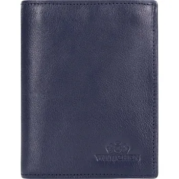 PÁNSKÁ PENĚŽENKA WITTCHEN ITALY KOŽENÁ 21-1-023-NL TMAVĚ MODRÁ
