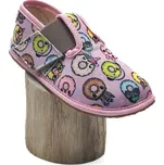 Dětské barefoot bačkory Pegres BF01 donut růžová Velikost boty: 26