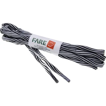 Sjezdová hůlka Šněrovadlo Twist PES 5 - 110 cm, bílo-černé