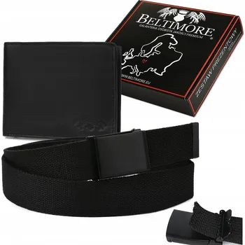 Peněženka Beltimore pánská peněženka z pravé kůže černá - muž