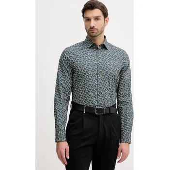 Pánská košile Bavlněná košile Paul Smith M1R.800P.T02750 námořnická modř 59X, vel. XL