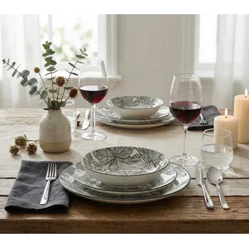 Talíř Jídelní servis pro 6 osob, 18 dílů | Amelia