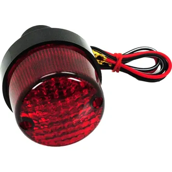 Osvětlení pro motocykl Diverse / Import Kulaté zadní světlo pro enduro, chopper, moped, mokick, motocykl MG00055190