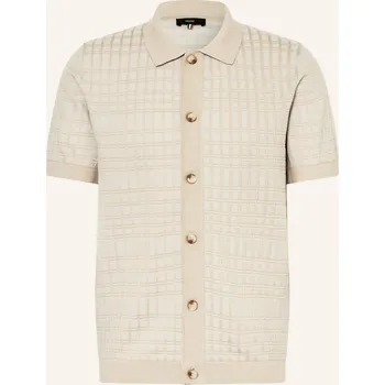 Pánská košile Cinque Pánská Pletená Košile Ciyaro Extra Slim Fit, béžová, 38