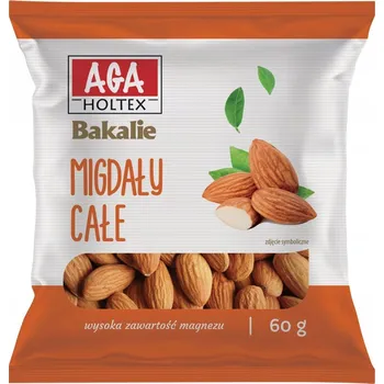 Aga Holtex Mandle celé 60g Sušené ovoce a ořechy